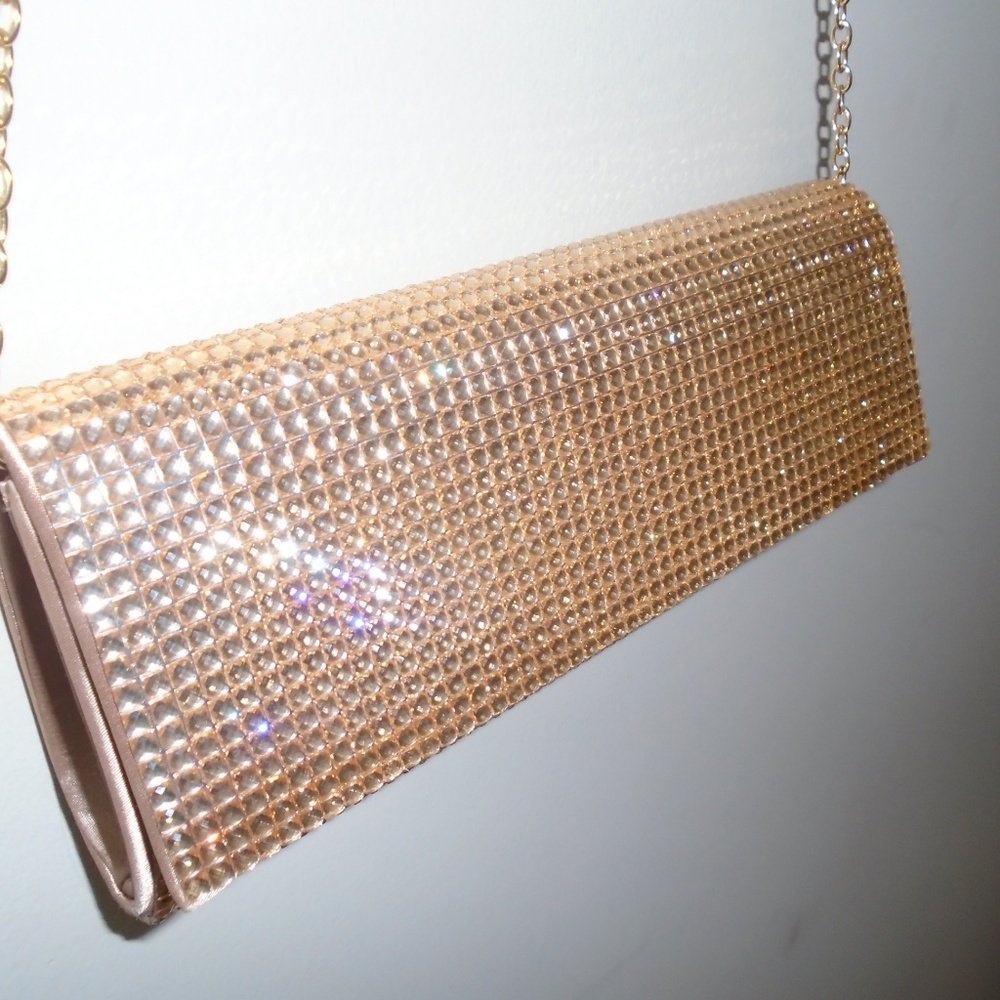 Gold Holographic Clutch Purse